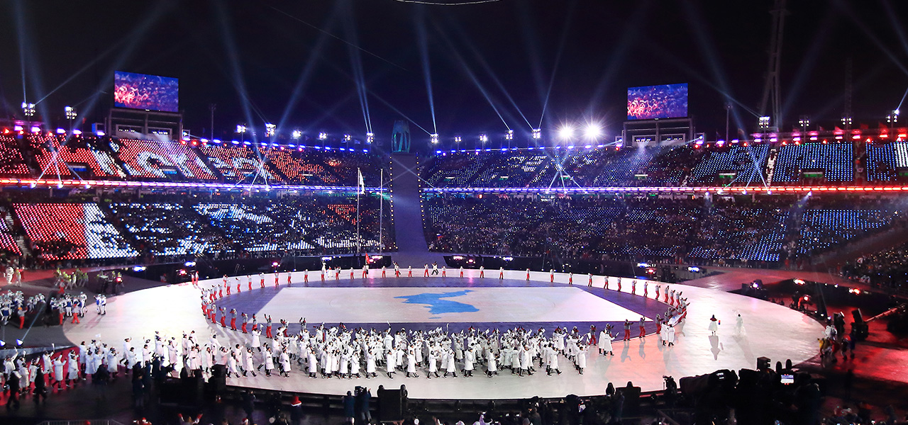 2018 평창동계올림픽 개막식 | 자료:평창동계올림픽 기념관